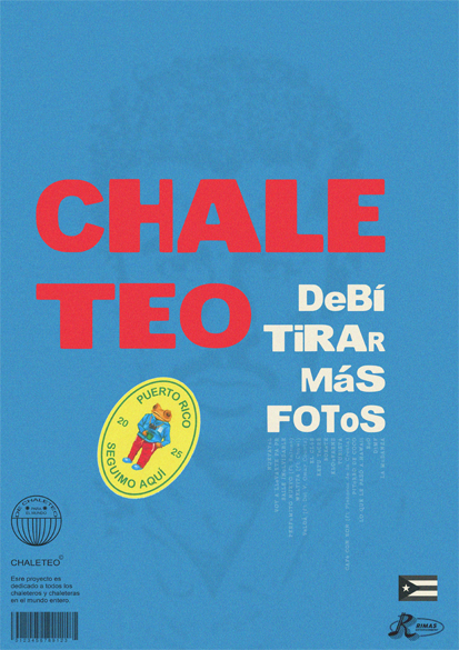 Cartel CHALETEO