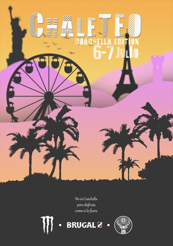 Cartel CHALETEO